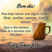 Feliz terça-feira