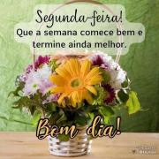 Bom dia segunda-feira