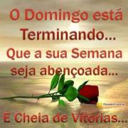 Domingo está terminando