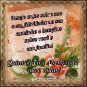 Quinta-feira abençoada a todos