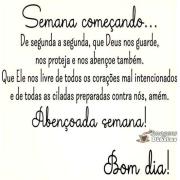 Abençoada semana