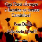 Bom dia e feliz sexta-feira