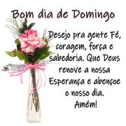 Bom dia de domingo