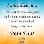 Bom dia segunda-feira