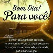 Bom dia pra você